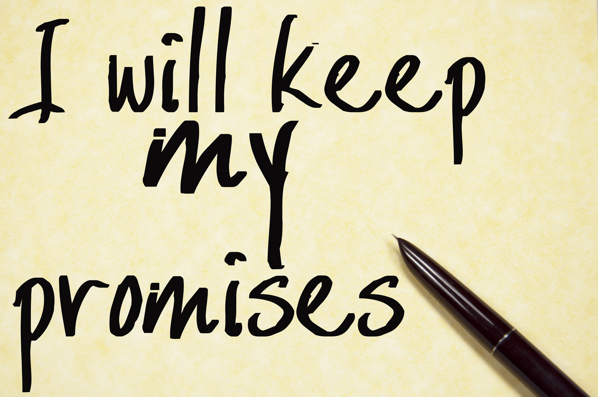 Your promise